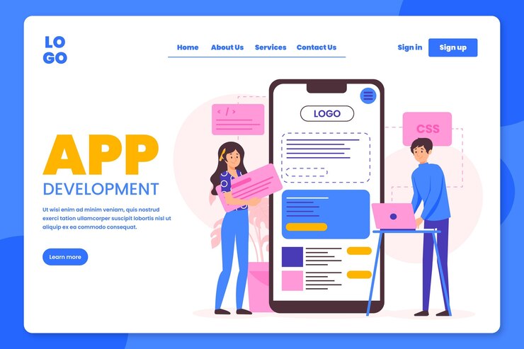man-woman-working-app-development-landing-page_23-2148706844